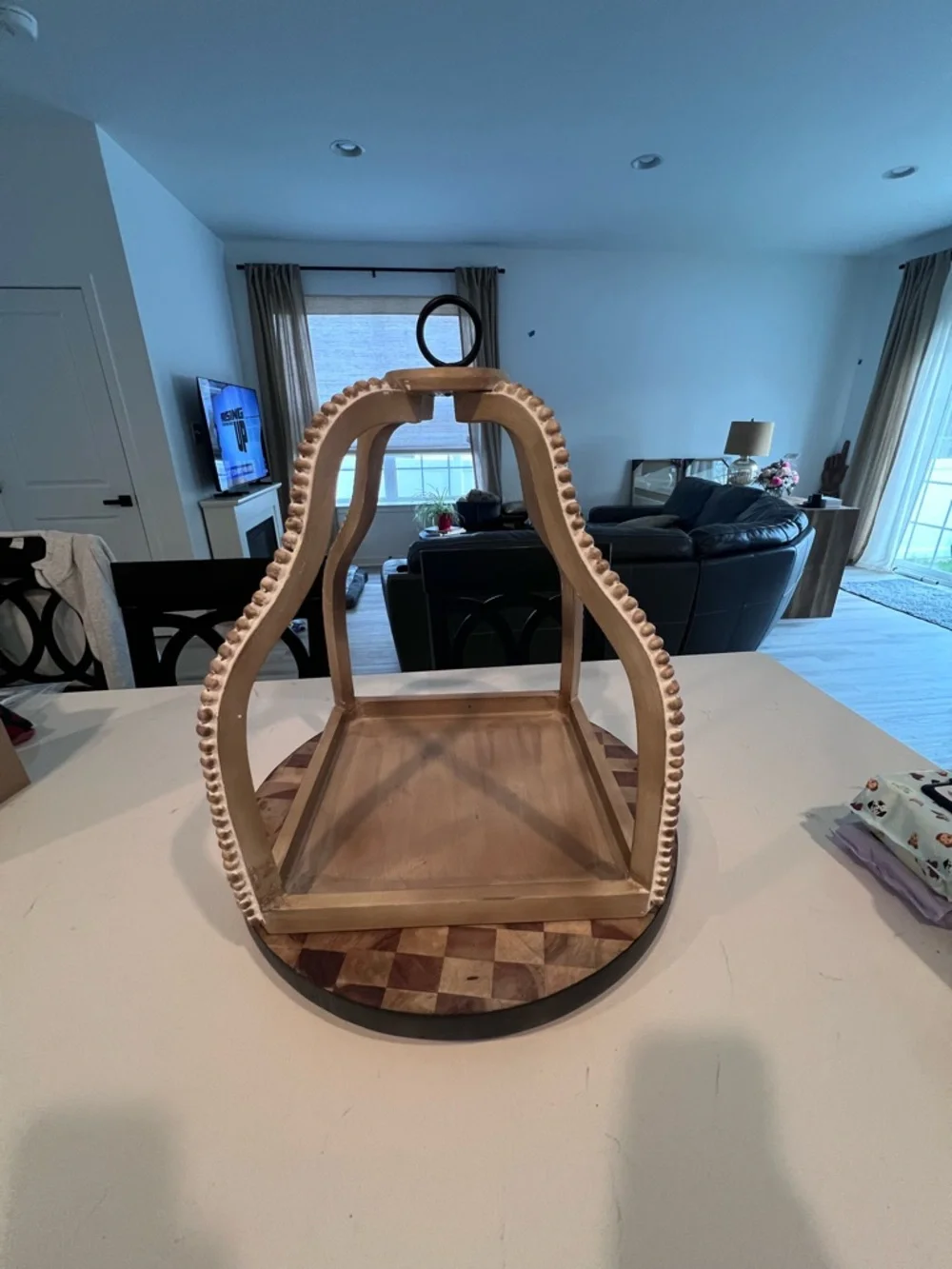 Mud Pie Wooden Lantern - Picture 4 of 8